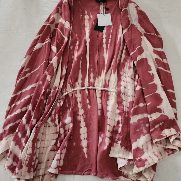 NWT Sim & Sam Tie Dye Kimono Duster Size S/M - Picture 11 of 11